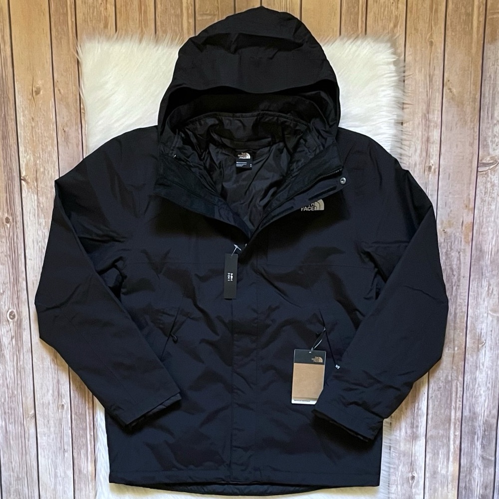 The North Face Men’s Monte Bre TriClimate Black Jacket - Picture 3 of 11